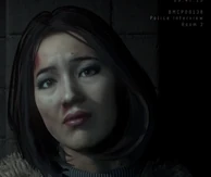 Emily after the events of Until Dawn.