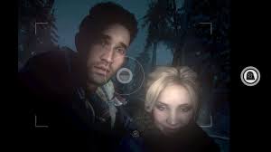 Mike und Jessica machen Selfie