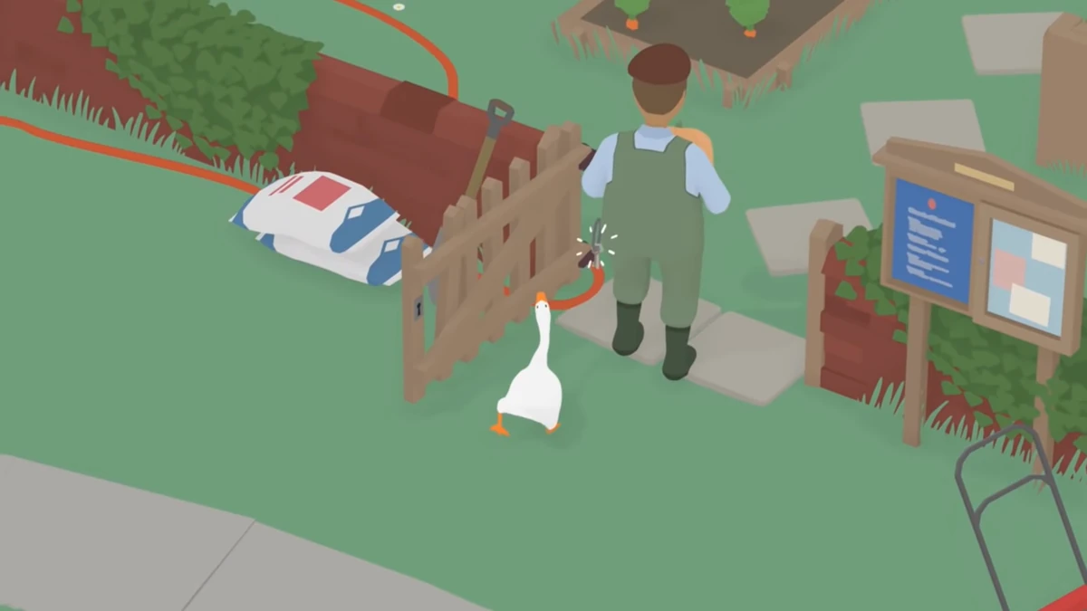 Steal the groundskeeper's keys Untitled Goose Game Wiki Fandom