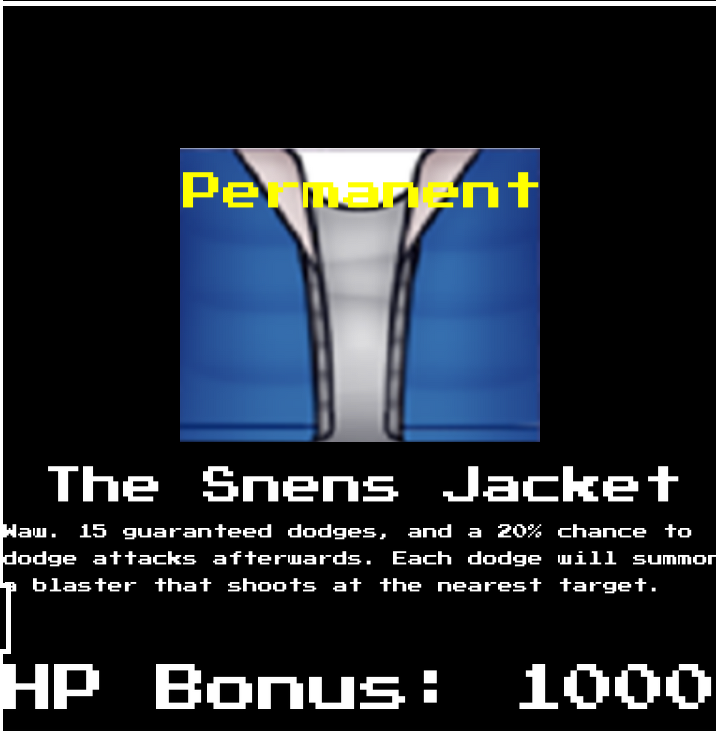 The Snens Jacket, Untitled UTMM Game Wiki