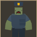 Police Zombie Vest