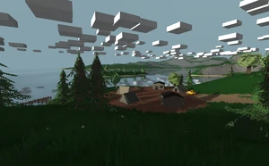 Kensington campground overview