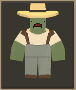 A farmer zombie.