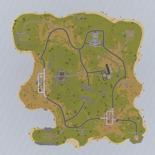 Map Satellite Cyprus Survival 1