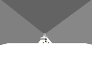 The hallway viewed from Section 3.