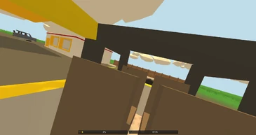 Looking right in the car.