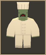 A chef zombie.