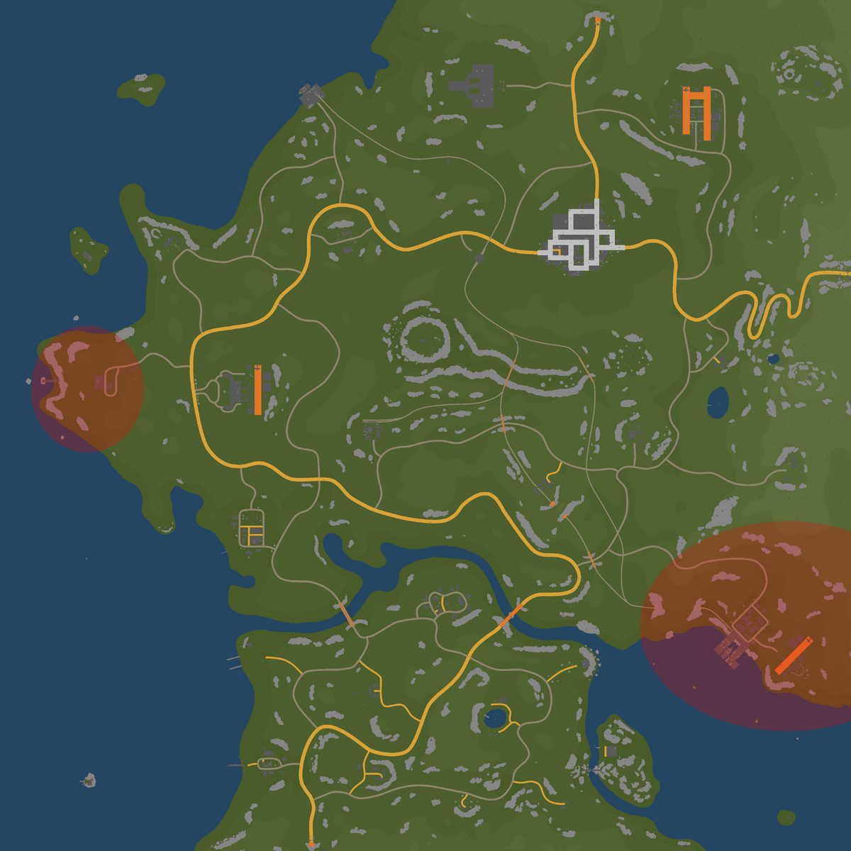 Карта elver в unturned