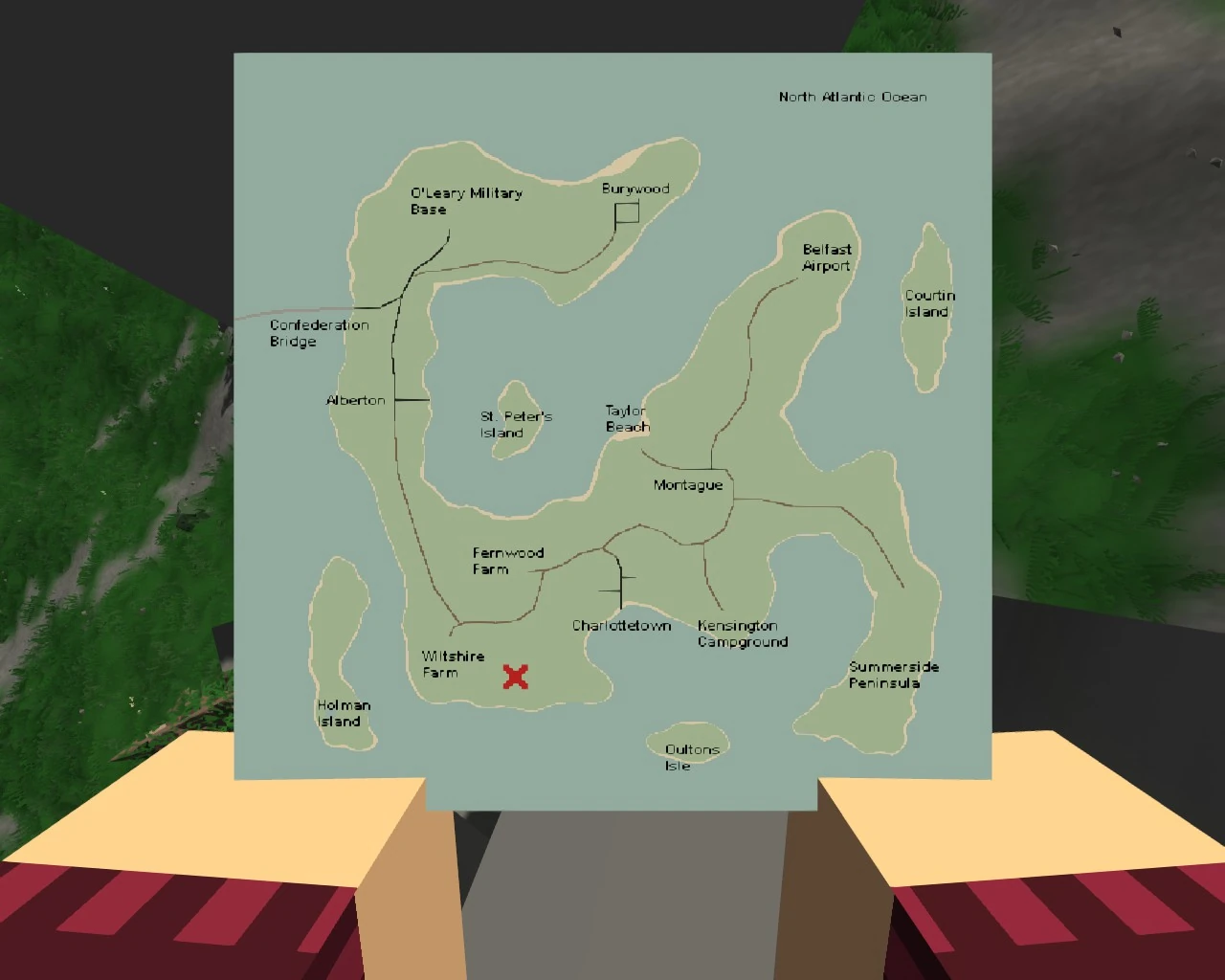 Карта россии в unturned