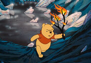 Pooh with Fire