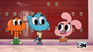 Gumball, Darwin and Anais Watterson as Children with Pinata