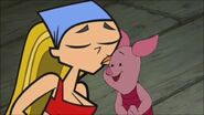 Lindsay Gives Piglet a Kiss by Uranimated18