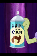 Hair in a Can