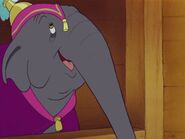 Elephant Matriarch as Madam Mim (Elephant)