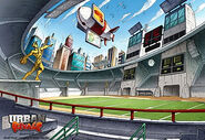 Another visual of All Stars' Stadium.