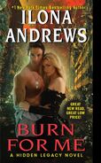 1. Burn For Me (October 28, 2014) by Ilona Andrews ~ Excerpt