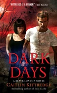 6. Dark Days (2013—Black London series) by Caitlin Kittredge—Art: Chris McGrath