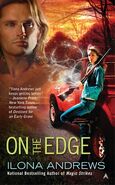 1. On the Edge (2009—The Edge series) by Ilona Andrews—Art: Victoria Vebell