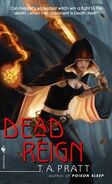 3. Dead Reign (2008—Marla Mason series) by T.A. Pratt—art: Dan Dos Santos