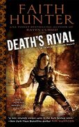 5. Death's Rival (2012—Jane Yellowrock series) by Faith Hunter—Art: Cliff Nielsen