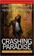4. Crashing Paradise (Menagerie series #4) by Christopher Golden—art by Chris McGrath