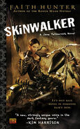 1. Skinwalker (2009—Jane Yellowrock series) by Faith Hunter—Art: Cliff Nielsen