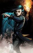 Valkyrie in Playing With Fire — Skulduggery Pleasant series