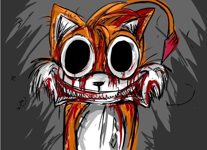 Klanter Acidreg's Art Dungeon 🇺🇸🇲🇽 on X: The Tails doll. #Tails #sonic  #HorrorCommunity  / X