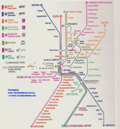 KL LRT map