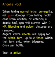 Angels pact complete