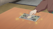 Kotatsu-Neko in ¥1000 Bills