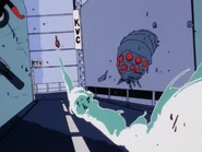 An Ohmu from Nausicaä in Episode 113.