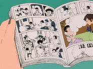 In Episode 57 (Lum's Father reads pages 176 & 177 (14 & 15) of the Maison Ikkoku comic book (Chapter 19))