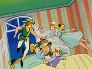 The cast of Peter Pan in Episode 32.