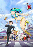 Urusei Yatsura 2022 Anime Second Visual