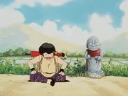 The Cherry jizo in the episode "Ryoga, Run Into the Sunset"