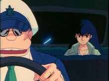 Mujaki disguise as Driver