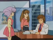 A Lum poster in Creamy Mami Episode 20