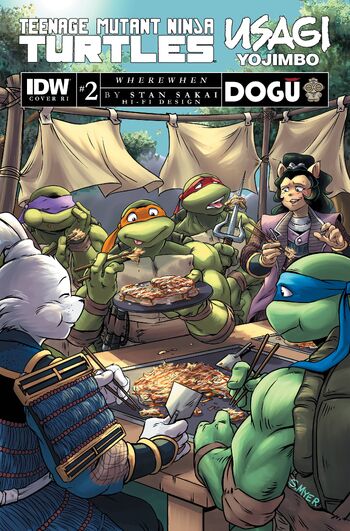 Teenage Mutant Ninja Turtles/Usagi Yojimbo WhereWhen No. 2
