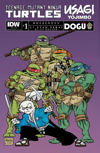 Teenage Mutant Ninja Turtles/Usagi Yojimbo WhereWhen No. 1