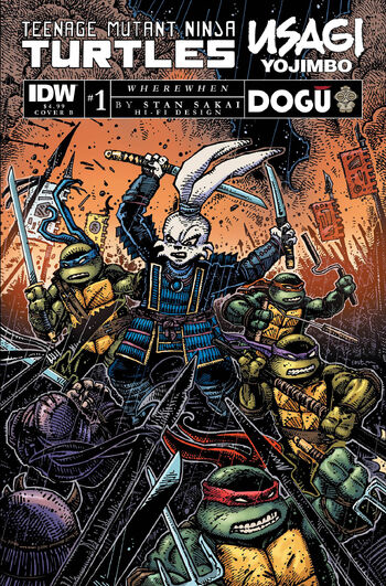Teenage Mutant Ninja Turtles/Usagi Yojimbo WhereWhen No. 1