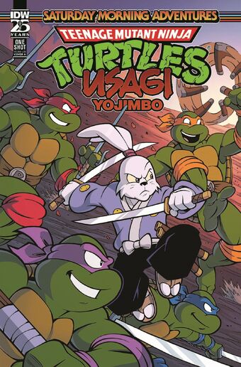 TIDEとTeenage Mutant Ninja Turtlesのコラボレーションポスター
