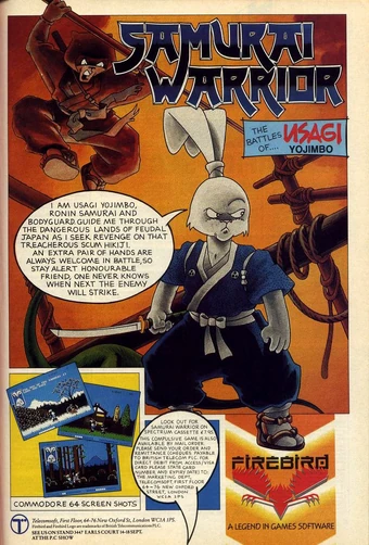 usagi yojimbo commodore 64