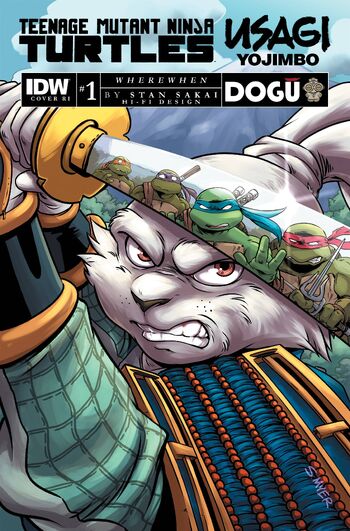 Teenage Mutant Ninja Turtles/Usagi Yojimbo WhereWhen No. 1