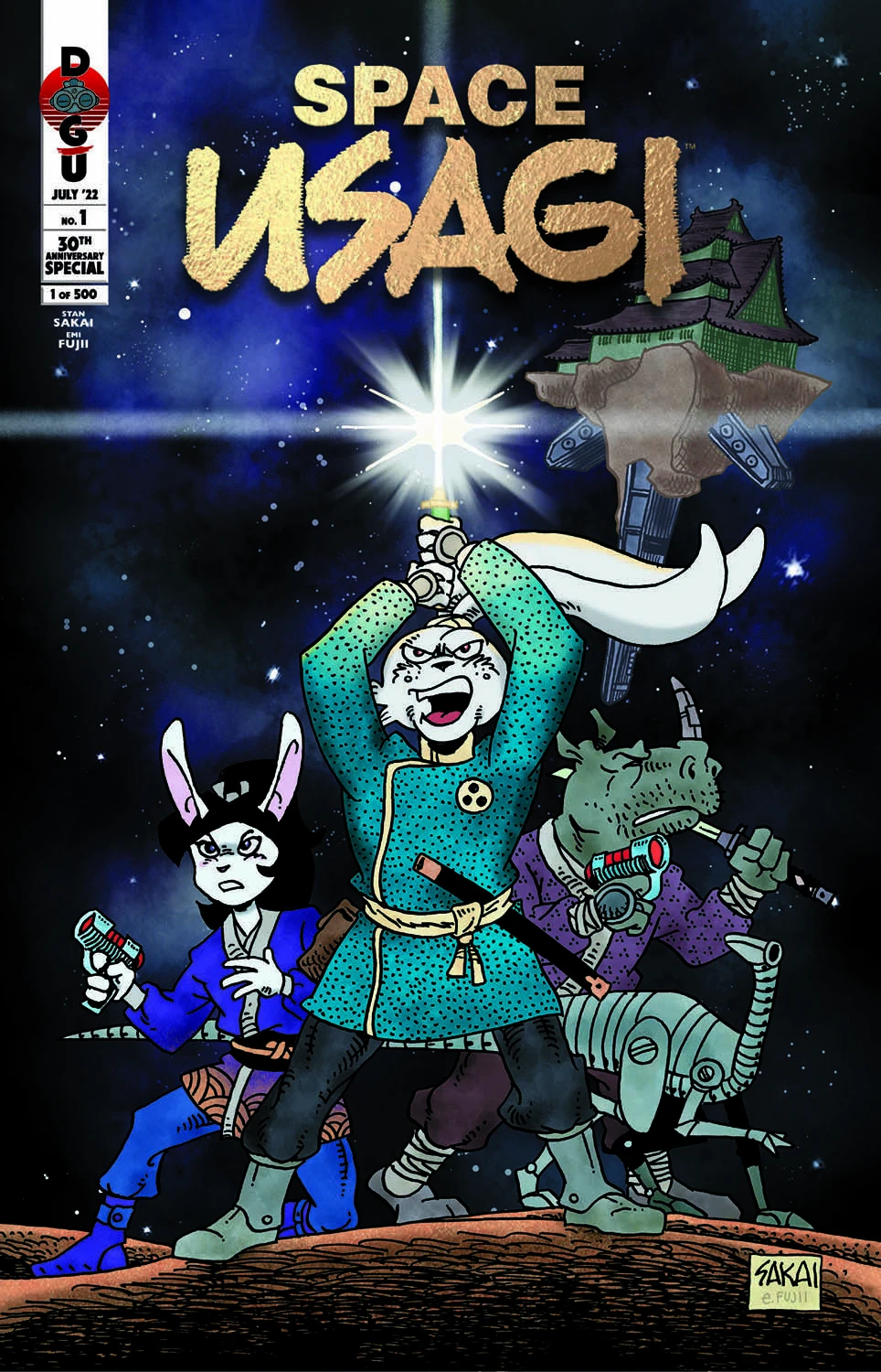 Space Usagi Vol. 1 No. 1 reprint | Usagi Yojimbo Wiki | Fandom
