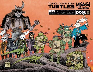 Teenage Mutant Ninja Turtles/Usagi Yojimbo WhereWhen No. 1
