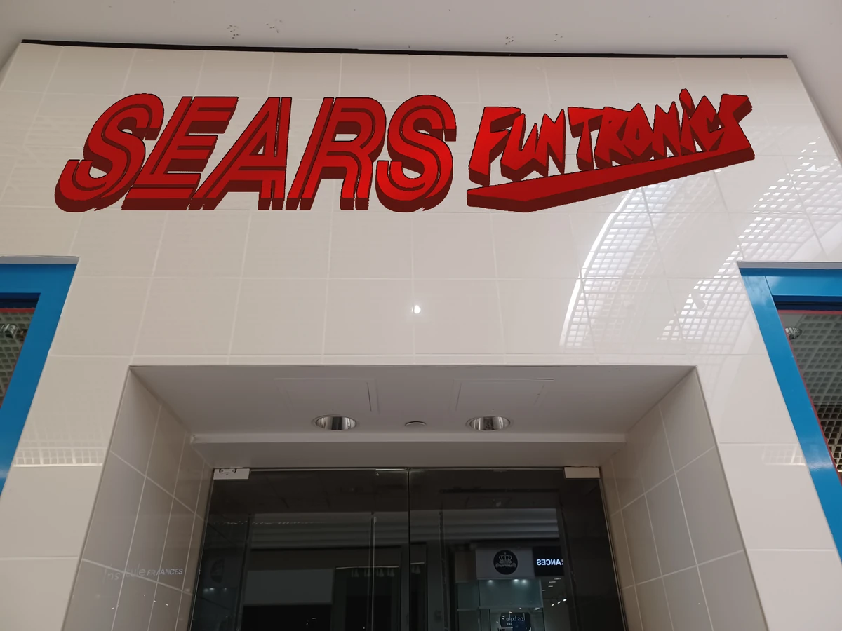 Sears Funtronics, Copper Plate Mall, Milford, Connecticut USA Store