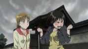 Episode 1 - Asako blushing about Ushio