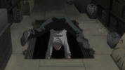 Episode 1 - Ushio falling into the basement