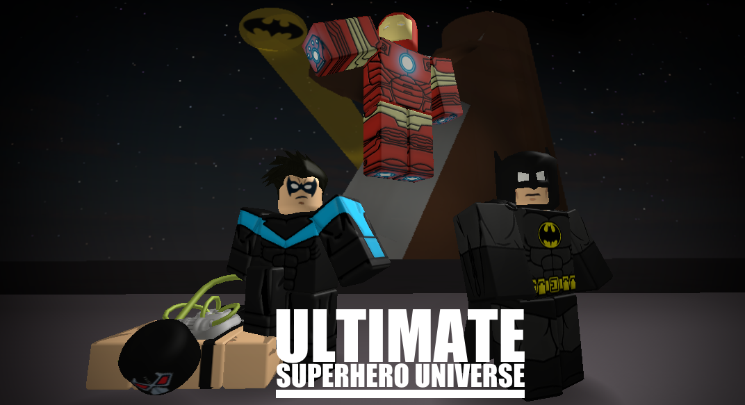 Ultimate Superhero Universe Game Ultimate Superhero Universe Wiki Fandom - tony stark roblox avatar